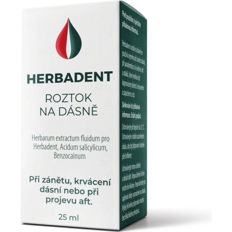 HERBADENT Roztok na dásně 1X25ML