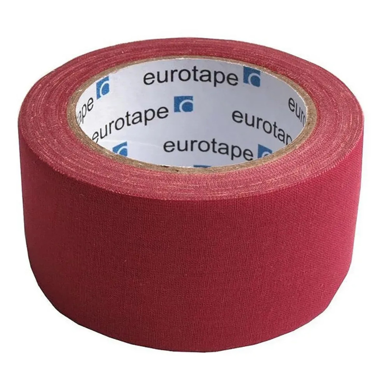 EUROPACK Textilní lepicí páska LEMOVKA bordó 48 mm x 10 m