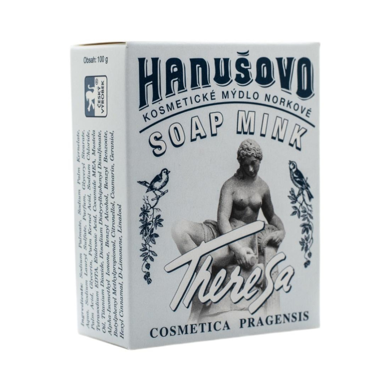 MERCO Hanušovo kosmetické mýdlo norkové Soap Mink 100 g