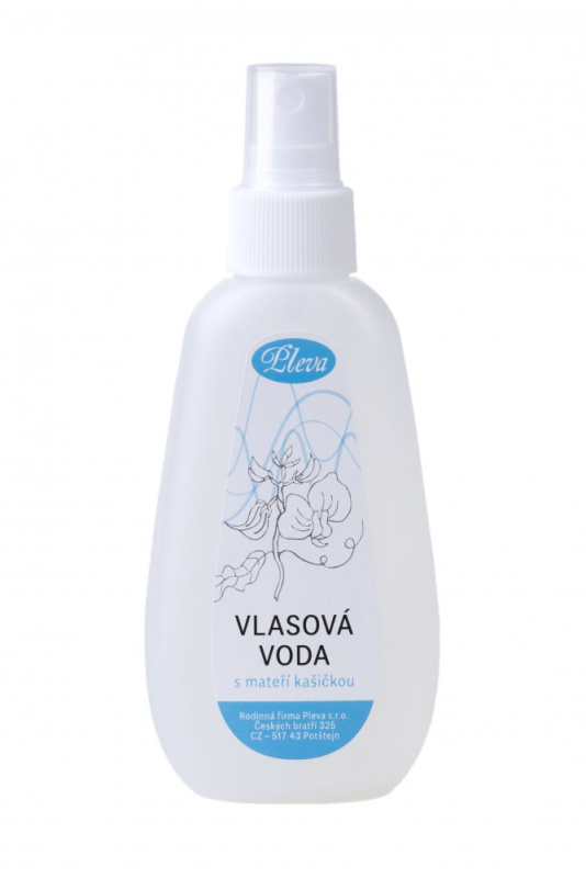 PLEVA Vlasová voda s mateří kašičkou Hmotnost: 115 gramů