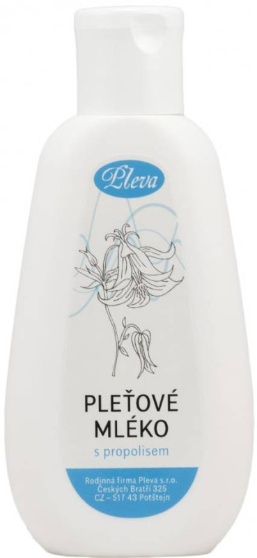 PLEVA Pleťové mléko s propolisem