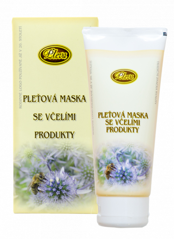 Pleva Pleťová maska se včelími produkty, 100 ml