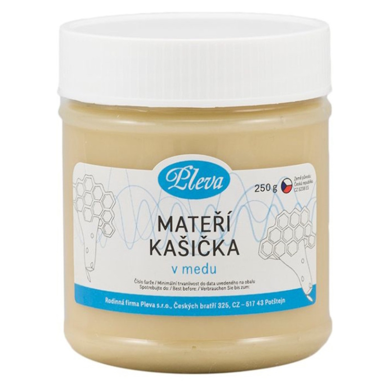 Valdemar Grešík - Natura s.r.o. Pleva Mateří kašička v medu, 250 g