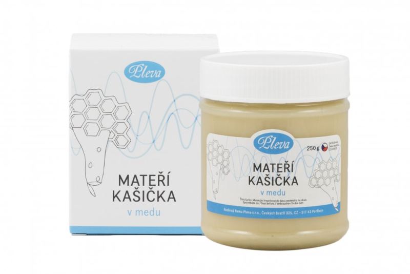 Valdemar Grešík - Natura s.r.o. Pleva Mateří kašička v medu, 250 g