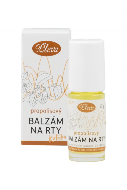 PLEVA Propolisový balzám na rty kulička