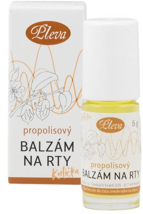 PLEVA Propolisový balzám na rty kulička