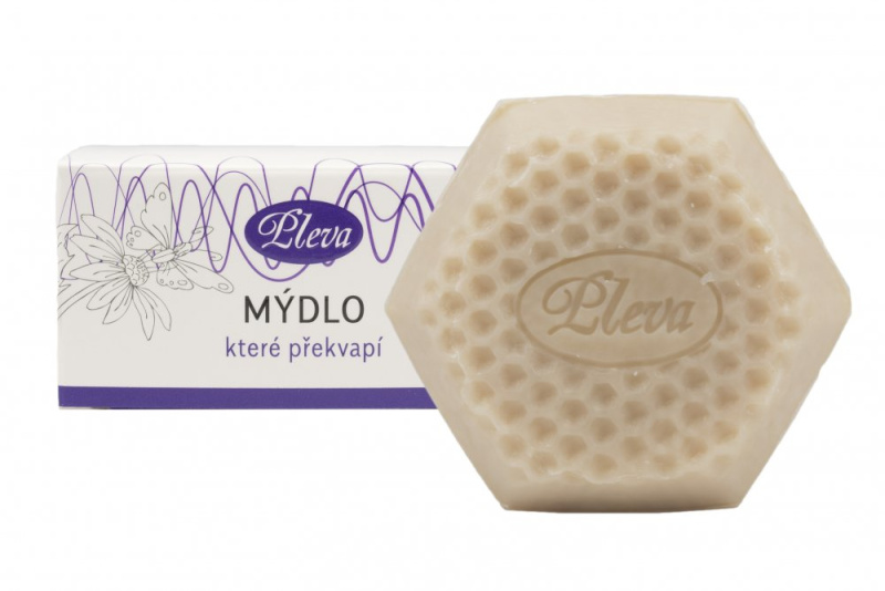 Pleva Mýdlo, které překvapí, 100g