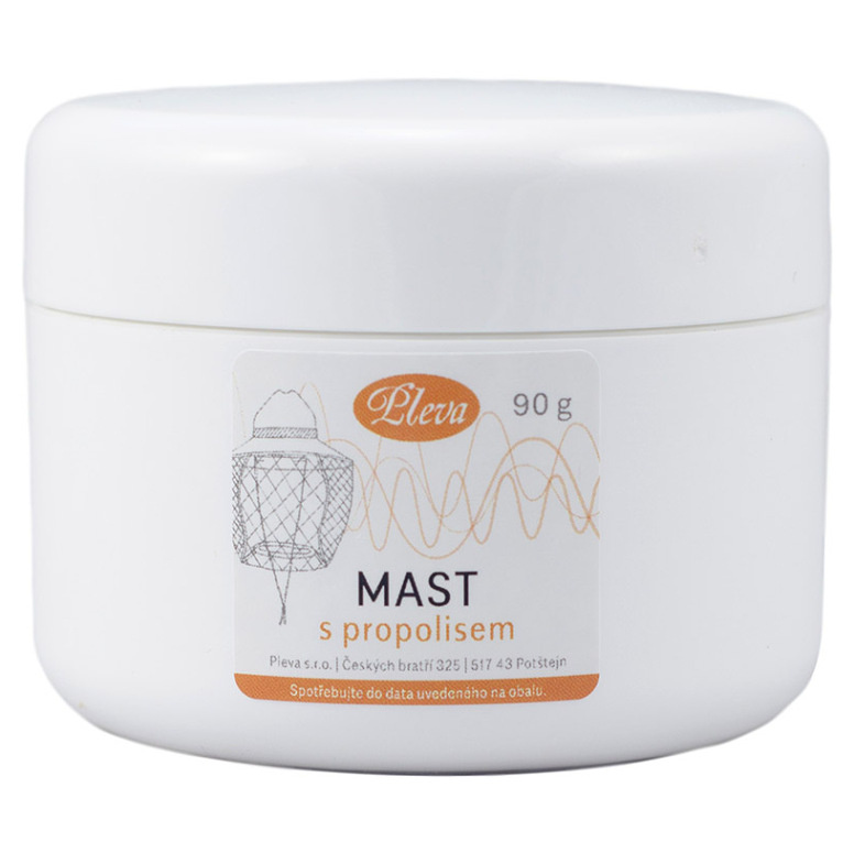 Pleva mast s propolisem 20 g Hmotnost: 90 gramů