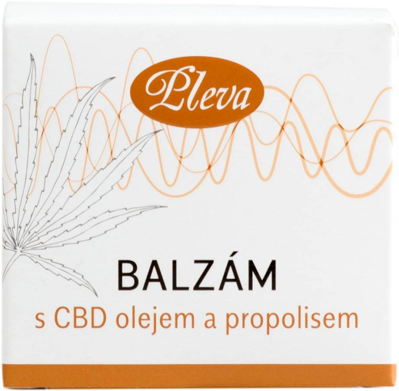PLEVA Balzám s CBD olejem a propolisem