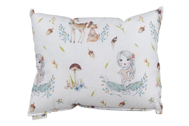 Pleva Dětský prémiový bylinný polštářek velký Vzor: vzor 1