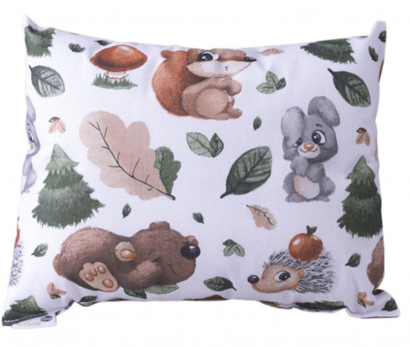 Pleva Dětský prémiový bylinný polštářek velký Vzor: vzor 3