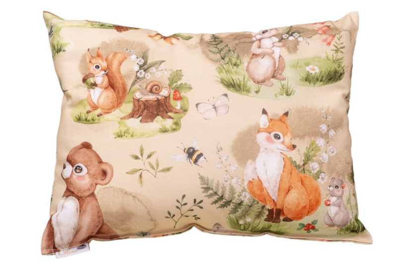 Pleva Dětský prémiový bylinný polštářek velký Vzor: vzor 4