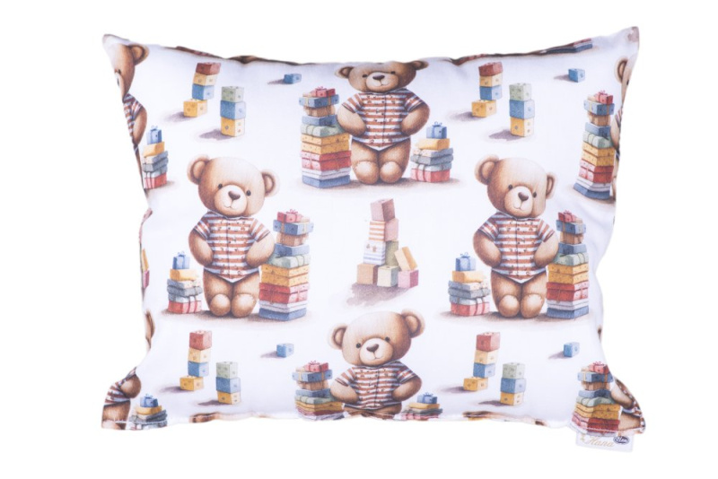 Pleva Dětský prémiový bylinný polštářek velký Vzor: vzor 6