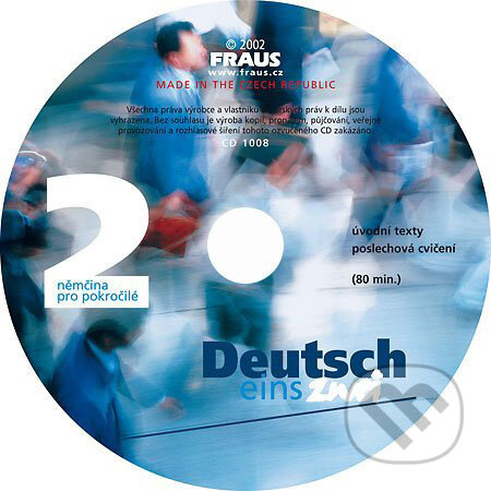 Deutsch eins, zwei 2 CD /1ks/ Fraus