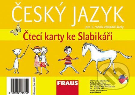 Slabikář čtecí karty - 32 karet - kniha z kategorie 1. stupeň