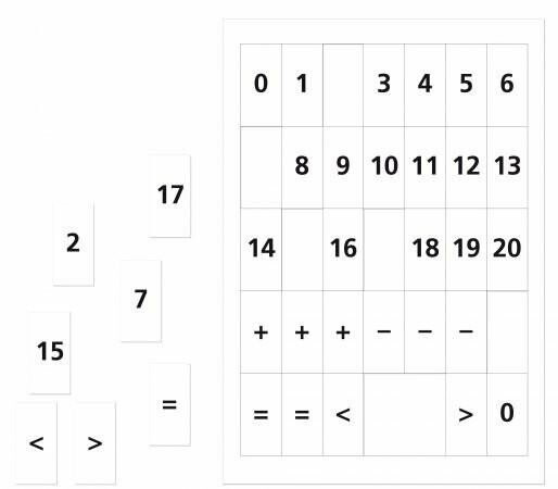 Matematika se Čtyřlístkem 1 pro ZŠ Sada příloh Číslice Fraus