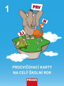 Procvičovací karty na celý školní rok 1 Fraus