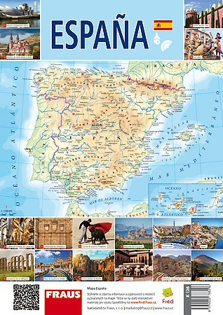 Mapa Espaňa Fraus