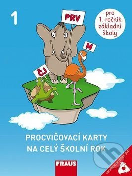 Procvičovací karty na celý školní rok 1 – pro děti s SVP Fraus