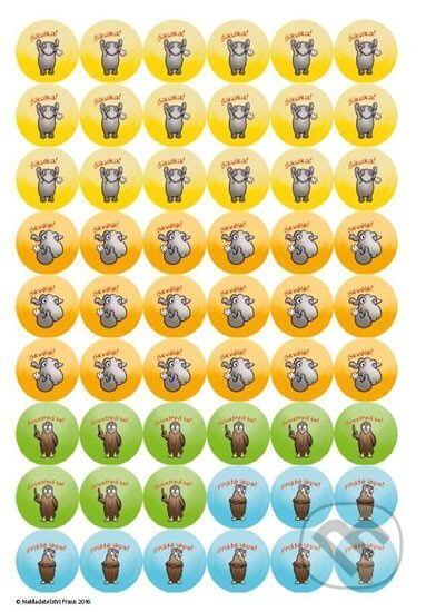 Hodnotící samolepky Fraus Fraus