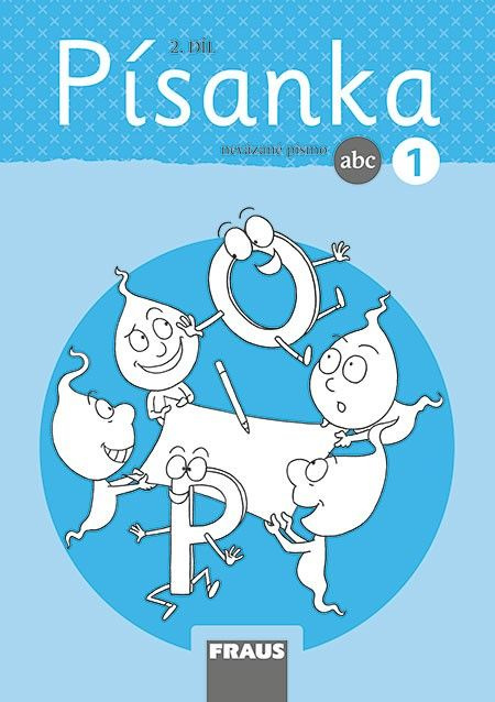 Písanka 1/2 - nová generace - nevázané písmo Fraus