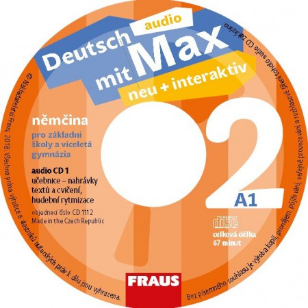 Deutsch mit Max neu + interaktiv 2 Audio CD Fraus