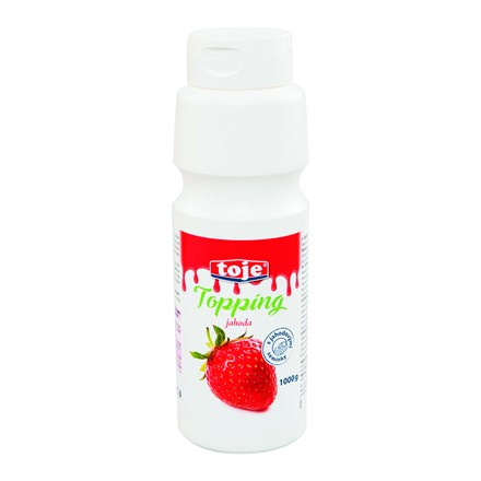 toje Topping příchuť jahoda 1 kg