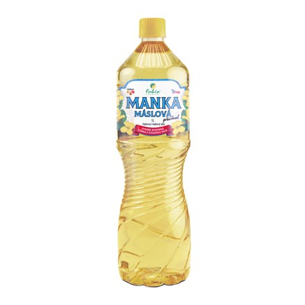 Fabio Produkt Manka máslová – řepkový olej s máslovou příchutí