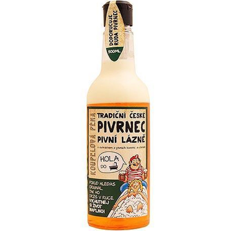 Bohemia Gifts & Cosmetics Pivrnec pivní koupelová pěna 500 ml