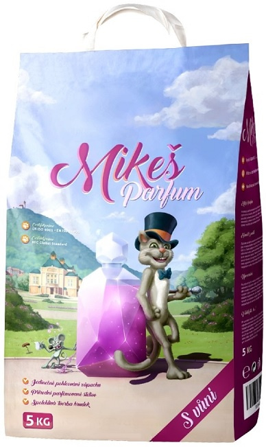 MIKEŠ Parfum hrudkující s vůní 5 kg