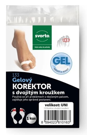 SVORTO 133 Gelový korektor s dvojitým kroužkem uni