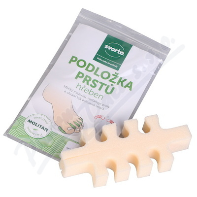 Svorto 039 Podložka prstů – hřeben vel. 38–42 (2) 2 ks