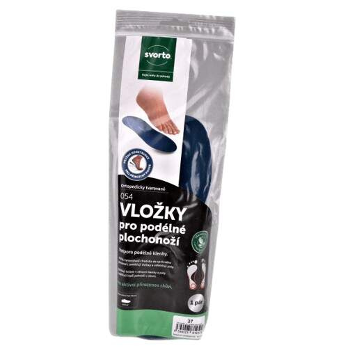 Svorto 054 Vložky pro podélné plochonoží vel. 38 1 ks