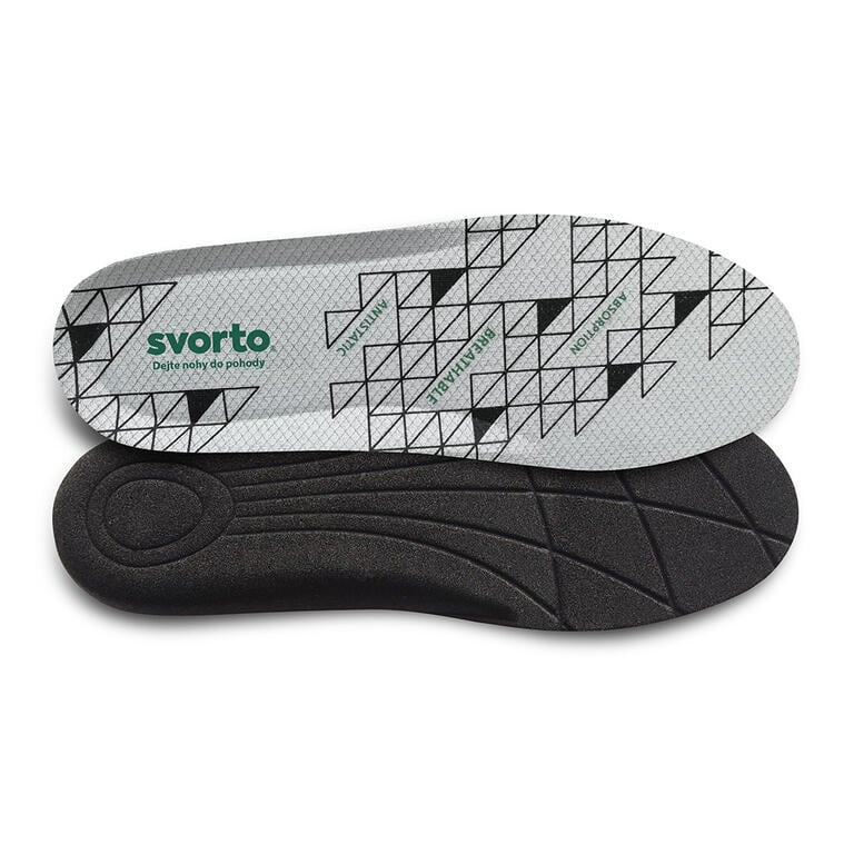 Svorto 057 Stélky antibacterial s paměťovou pěnou vel. 43–44 1 pár