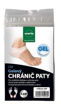 Gelový chránič paty perforovaný, sada 2 ks