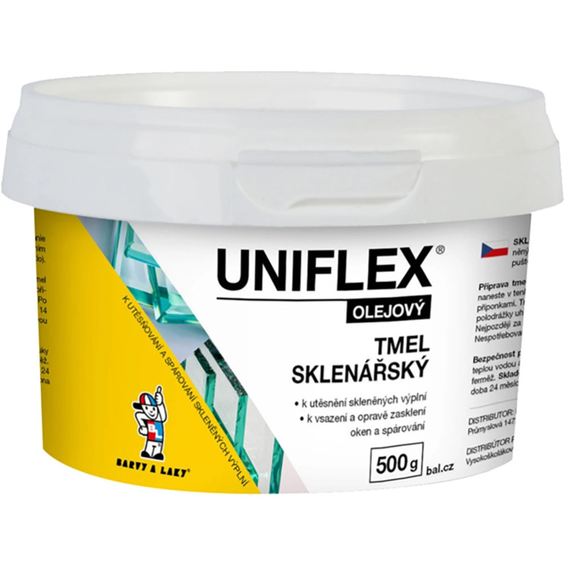UNIFLEX Sklenářský tmel 500 g