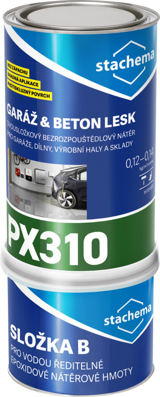 Nátěr epoxidový Stachema PX310 RAL 7045 1 kg