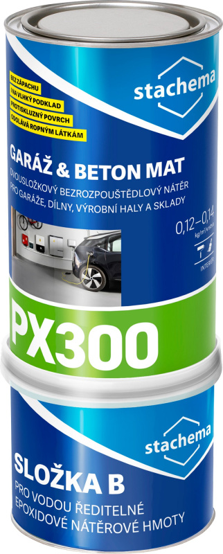 Nátěr epoxidový Stachema PX300 RAL 7045 1 kg