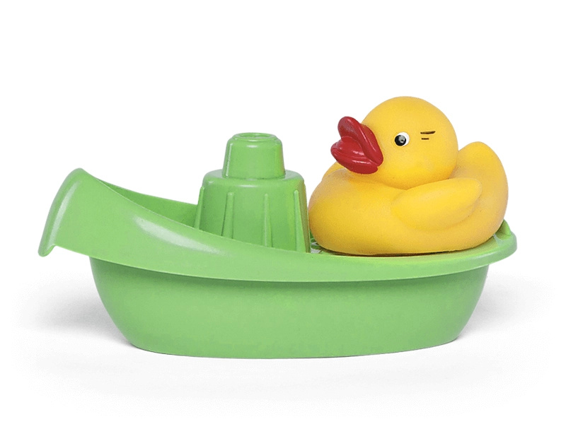 Profibaby Lodička s kačenkou gumová 12 cm