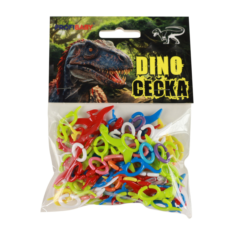 Céčka barevná Dino