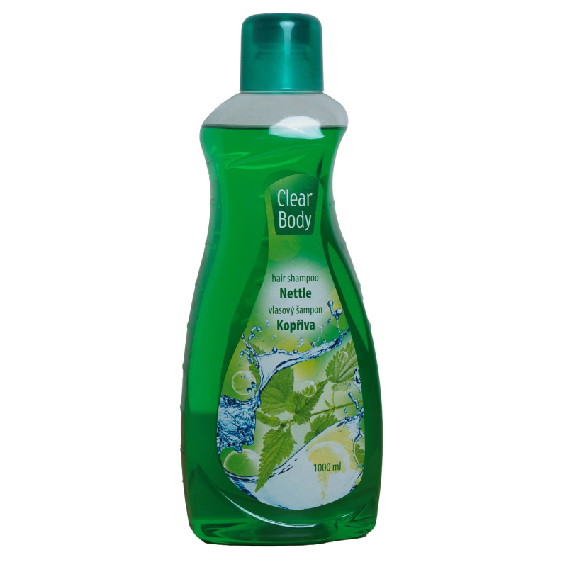 Šampon Clear Body - kopřivový, 1 l