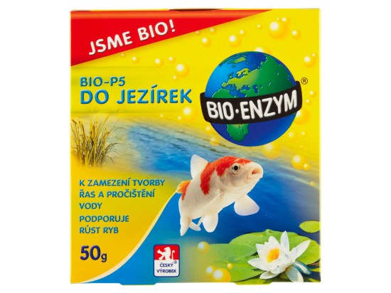 Aktivátor jezírek BIO-P5 proti řasám a znečištění 50g