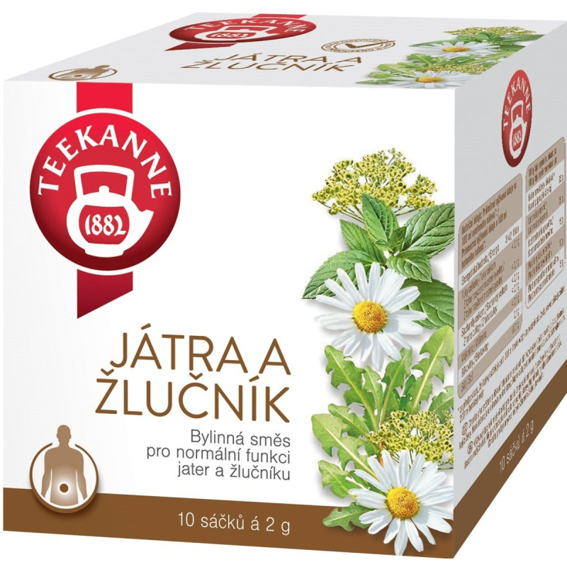 Teekanne Játra a žlučník