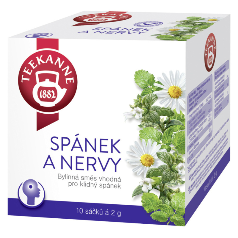 Teekanne Spánek a nervy bylinný čaj