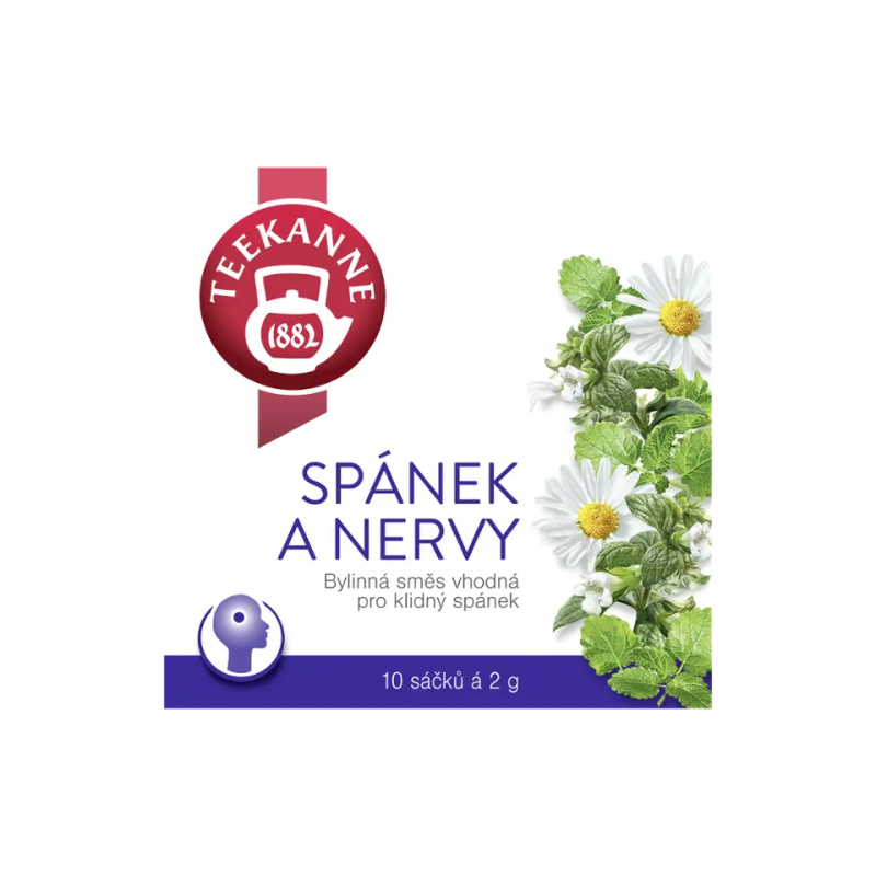 Teekanne Spánek a nervy bylinný čaj