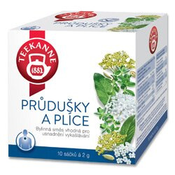 Čaj Teekanne Průdušky a plíce, 10 x 2 g