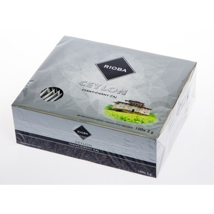 RIOBA Čaj Ceylon 100 x 2 g