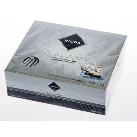 RIOBA Čaj Earl Grey 100 x 1,5 g