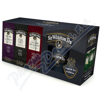 SIR WINSTON English tea tradition černý čaj 3 x 20 sáčků