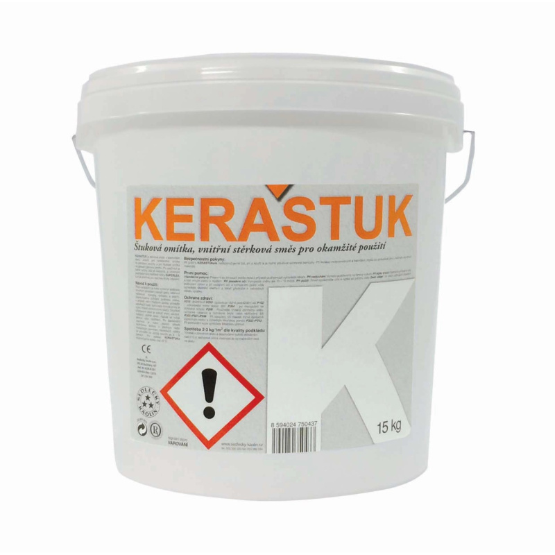Omítka štuková Keraštuk K vnitřní 15 kg